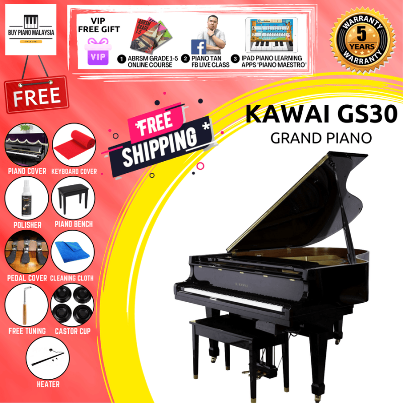 Kawai gs deals 30 grand piano